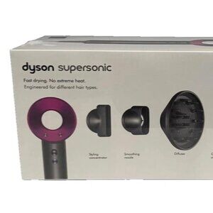 New Dyson Supersonic Hair Dryer - Fuchsia/ iron